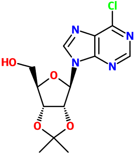 (图片) MC081405 6-Cl-9-(2',3'-O-isopropylidene-β-D-ribofuranosyl)purine